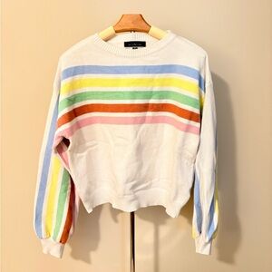 Rainbow Stripe Sweater
